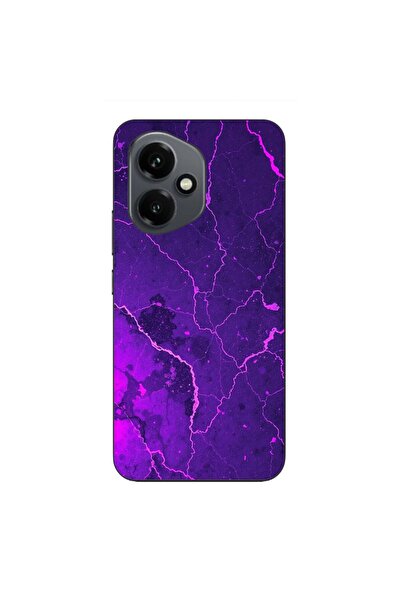 OEM Husa compatibila cu Honor 400 Silicon Gel Tpu Model Ultraviolet Marble Glow