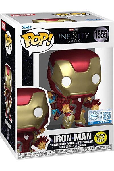 Funko بوب بلس! مارفل: نهاية اللعبة - آيرون مان بيمز (جي دبليو) (إكسك)