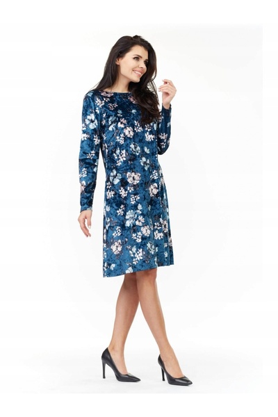 Infinite You Rochie midi, Infinite You, Guinenever, Poliester, Albastru, L-XL