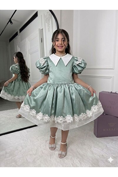 Pyramid masterpieces Girls' Short-Sleeved Dress