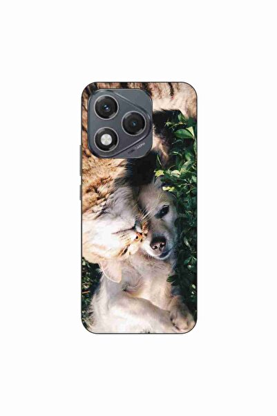 OEM Husa compatibila cu Honor 400 Lite Silicon Gel Tpu Model Caine si Pisica