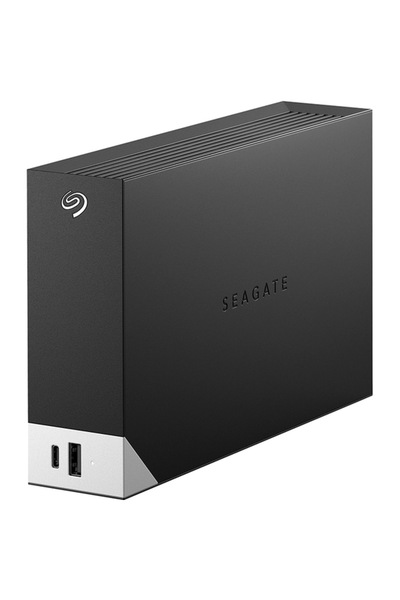 Seagate External Hard Drive One Touch Hub, 6TB, USB 3.0 Type-C, black