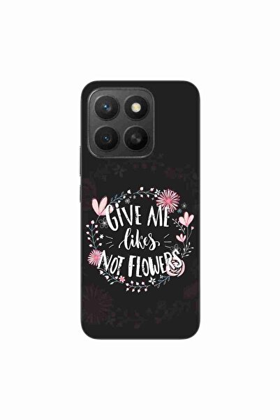 OEM Husa compatibila cu Honor X8c Silicon Gel Tpu Model Mesaj Give Me Likes