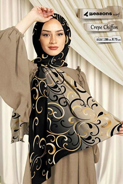4seasons scarf طرح - الحجاب -وشاح - شال