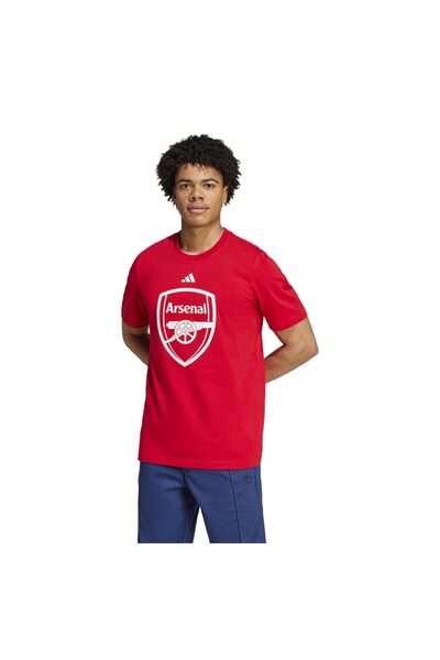 adidas Bărbați& # Tricou Arsenal FC DNA GR cu mânecă scurtă, mărimea XS