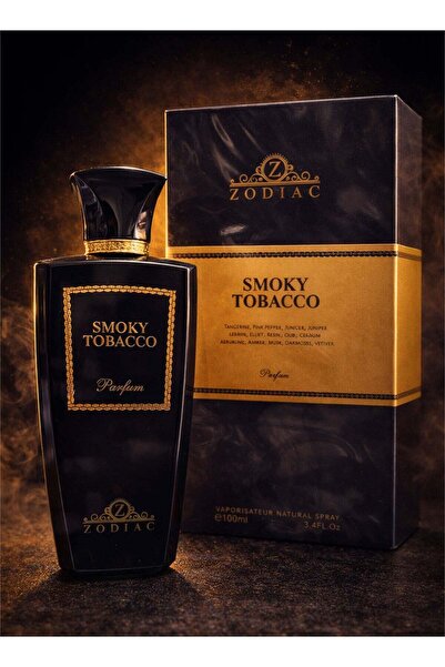 Zodiac عطر التبغ الدخاني 100 مل |   عطر رجالي فاخر مع لمسات من الجلد والعود و...