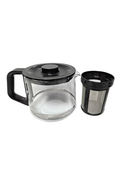 Arzum AR3141 Teablend Çay Makinesi için Cam Demlik ve Süzgeç
