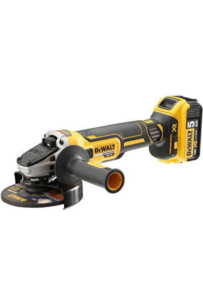 Dewalt Polizor unghiular fără fir DCG405P2-QW, 1000W, 18V, 5Ah Li-Ion, 9000 R...