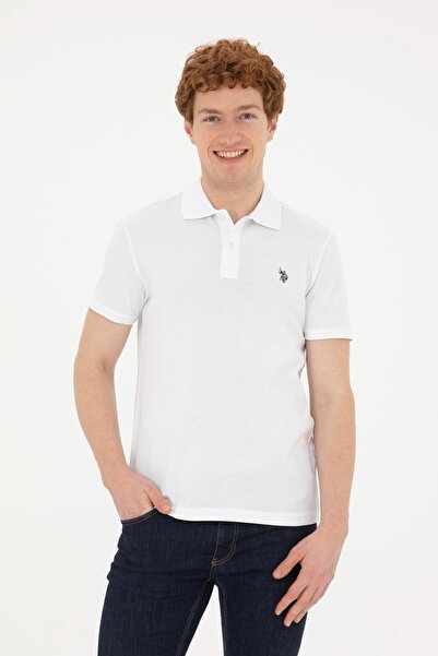 U.S. Polo Assn. Gtp04Iy024 Us Polo Assn Men's T-Shirt 1792406 White