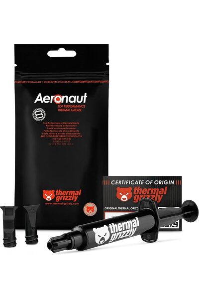 Thermal Grizzly إيروناوت - 7.8 جرام/3 مل - معجون حراري عالي الأداء - مثالي لل...