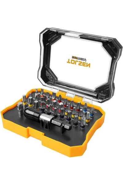 TOLSEN 32 Piece 1/4 Inch Screwdriver Bit Set Multi Type Fastening Bit Kit for...