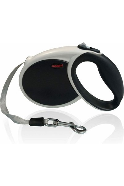 Pet Interest Goget Automatic Leash Medium Breeds Αυξομειούμενος Οδηγός Γκρι/Μ...