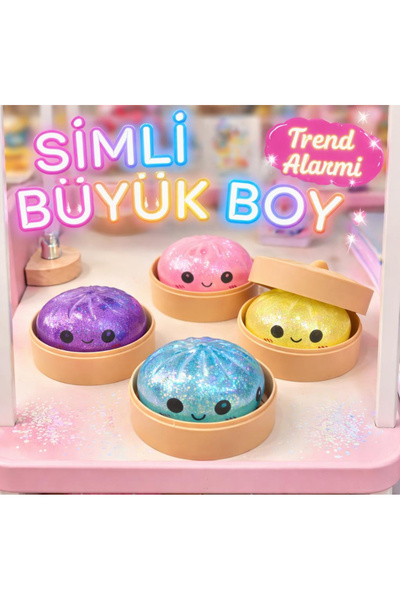 BLACK DİAMOND PLUSH TOY Çin Mantısı Sukuşi MojMoj New Trend ( Görseldeki gibi simli ürün gönderilmektedir.)