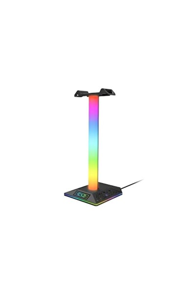 OEM 2-in-1 Over-Ear Headphone Stand, Modern Look, 10 Lighting Effects RGEBD5,...