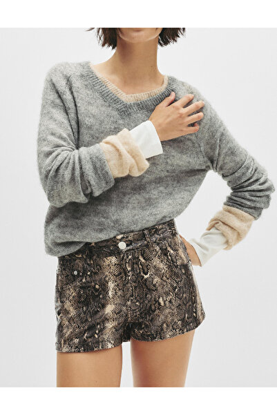 Evendi Pantaloni scurti, Animal print