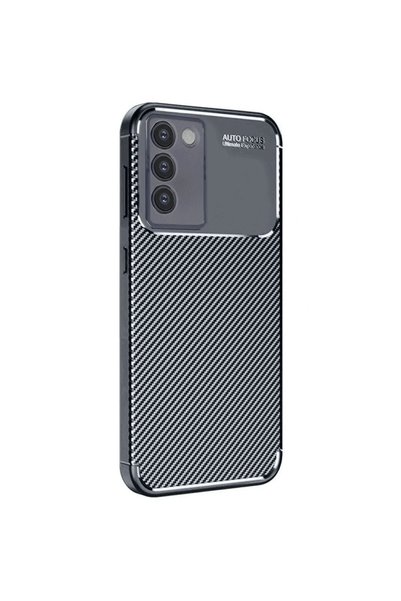 OEM Vivo V30 Lite 4g Case Auto Focus Carbon Cover - Black