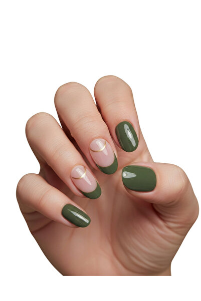 Snap Up Nails Sage Illusion