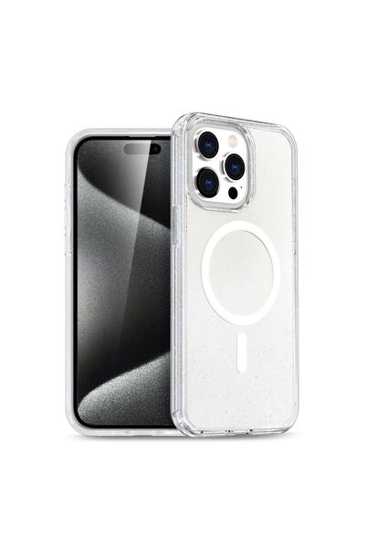 OEM Apple iPhone 15 Pro Case Magsafe Cover - Transparent