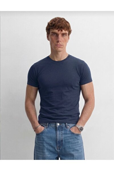 SYNXSTORE Syn Store Fit Men Düz Renk T-shirt