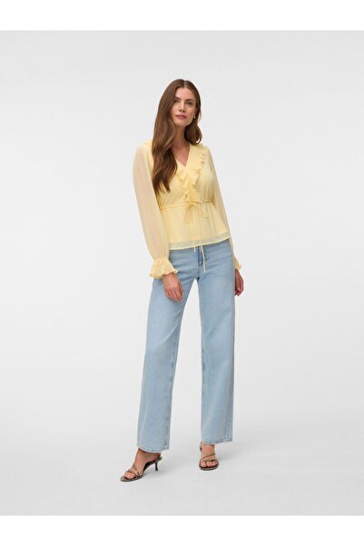 Vero Moda Plissiertes Top VMDORA Top
