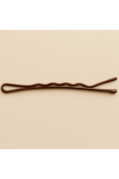 Pinart Professional bun clips 40 mm, brown, 250 g pack