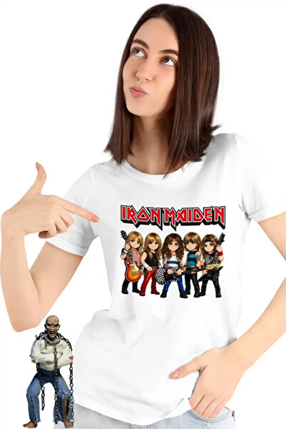 OEM Iron Maiden Women's T-Shirt Wasted Years
