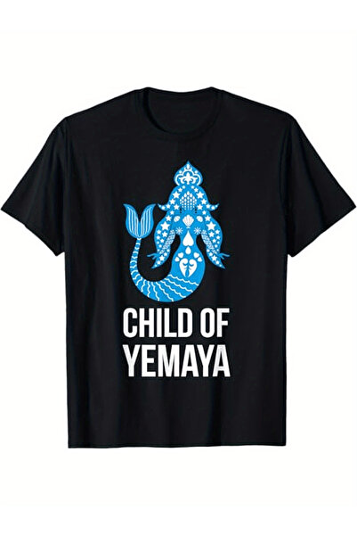 yiou trendy clothing تي شيرت رجالي يوروبا، إلهة حورية البحر الأفريقية ييمايا ...