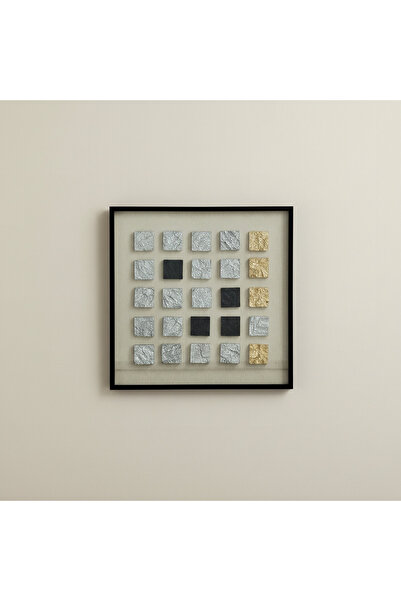 Home Box Aurum Olivia Luxe Square Shadow Box with PS Frame - 80x80 cm