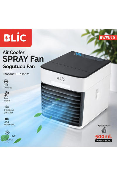 shopwave PLN Masaüstü Su Buharlı Soğutucu Fan (0177)