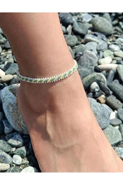 Vitaörgü Handmade Multicolored Anklet