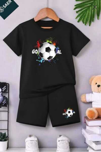 NC Nicee Clothes Tricou și pantaloni scurți de vară pentru copii, unisex (imp...