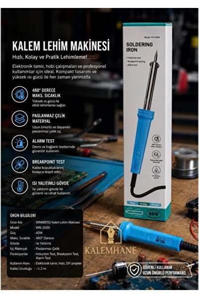 kalemhane 40w Lehim Tabancası Havya