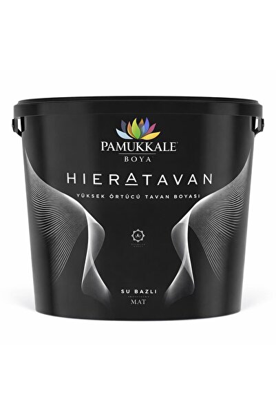 Pamukkale Hiera Yüksek Örtücü Tavan Boyası 1 Kg KarBeyaz