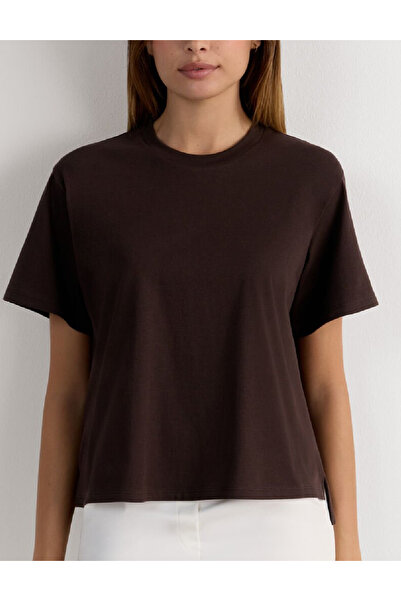 Evendi T-shirt, Brown