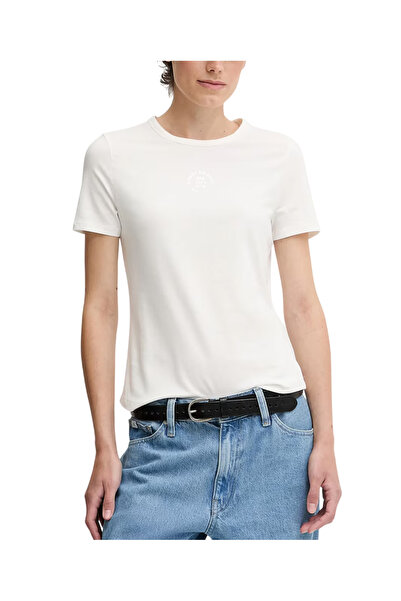 Tommy Hilfiger Γυναικείο T-shirt Λευκό WW0WW45809-YBL