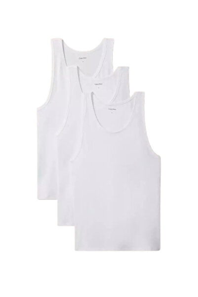 Calvin Klein Ανδρικό Σετ Φανελάκια 3 Τεμάχια Λευκά LV00NB4184-100