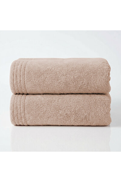 Donetella Pack of 2 Hand Towels 50x90 cm – 330 GSM Microfiber, Soft, Absorben...