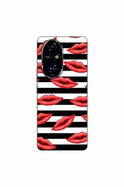OEM Husa compatibila cu Honor 200 Pro Silicon Gel Tpu Model Striped Kisses
