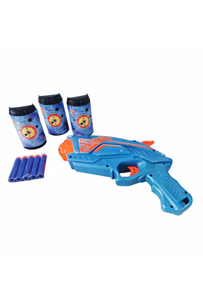 Zapp Toys Pistol cu 10 sageti din burete si 3 tinte, Zapp Toys, Sniper 3