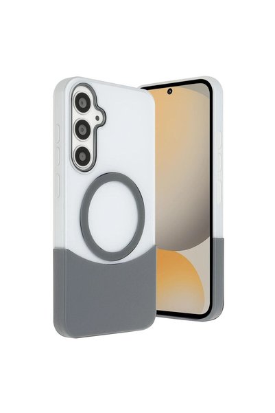 atastore2017 Joko Samsung Galaxy S24 Fe Velar Magsafe Cover - Natural Gray