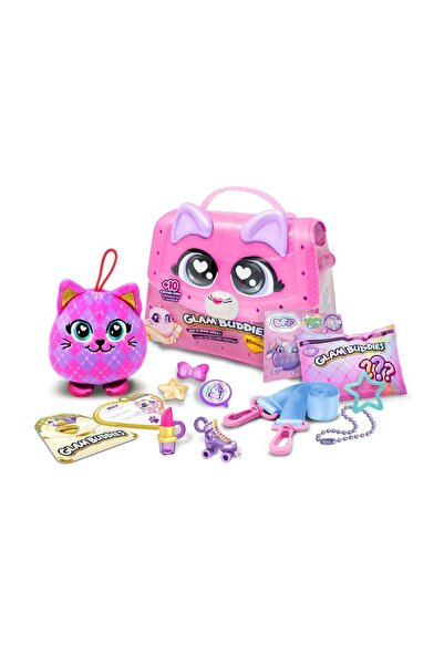 Glam Buddies Jucarie de plus surpriza in gentuta, Glam Buddies, Kittens, 10 s...