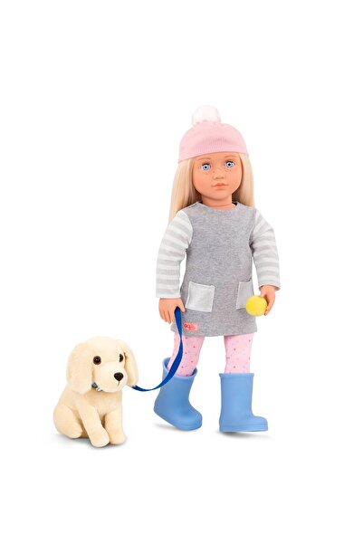Our Generation Megan doll with puppy, Our Generation, 46 cm