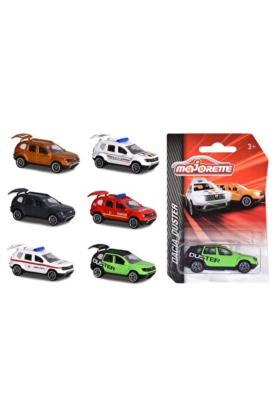Majorette Masinuta Dacia Duster Majorette, 7.5 cm, Pompieri