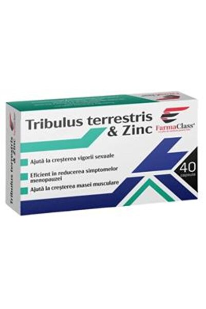 farma Tribulus Terrestris & Zinc - Class, 40 capsule