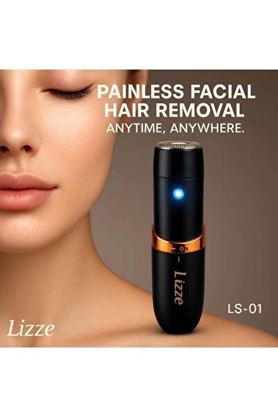 lizze Facial Hair Remover for Women Precision Trimming Built-in LED Light Smo...