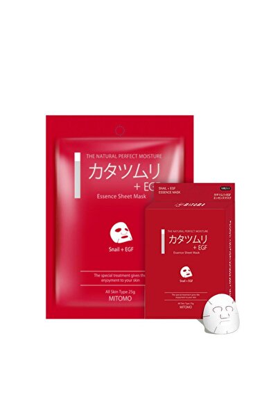 Mitomo REGENERARE CU SNAIL + EGF - 5 bucăți - Set de măști faciale tip șerveț...