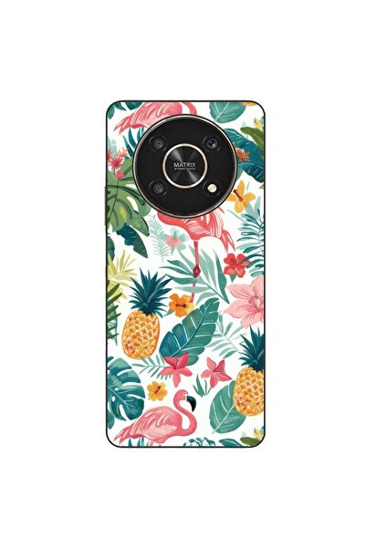 OEM Husa compatibila cu Honor X30 Silicon Gel Tpu Model Tropical Pattern