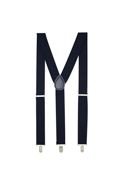 ButicCochet Bretele unisex pentru adulți, albastre, cu cleme metalice, 35 mm,...