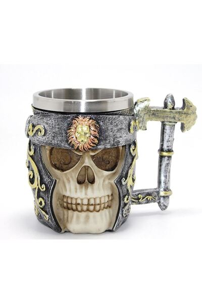 Mestore Knight Design Stainless Steel Mug Alk4366