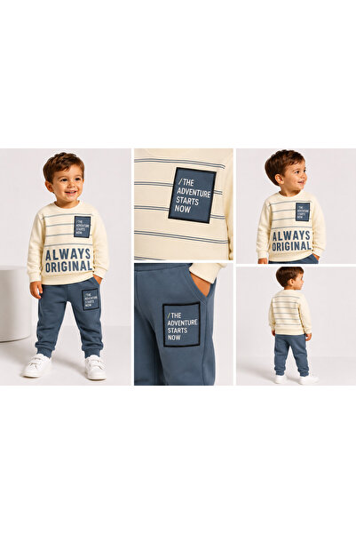 Melodikids Boys Cotton Top and Bottom Set